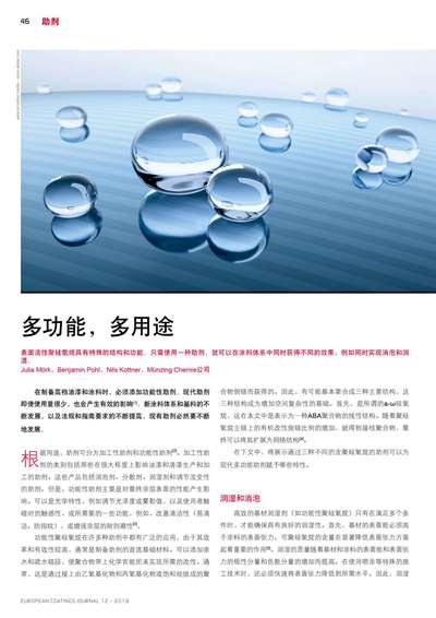《歐洲涂料雜志中文版》（電子刊）2019第12期